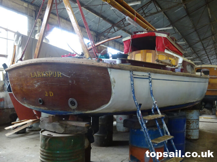 1980 Landamore 28 Broads Yacht Project (GRP Hull)