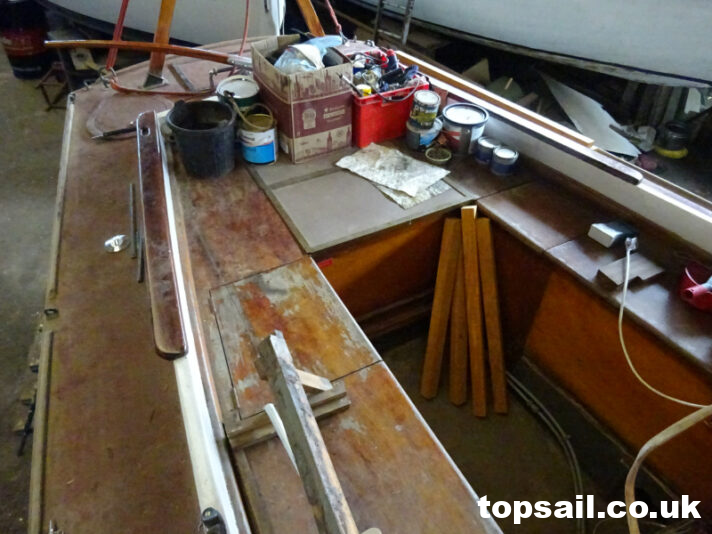 1980 Landamore 28 Broads Yacht Project (GRP Hull)