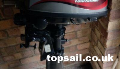 4hp Mariner Outboard Motor & Single Lever Control