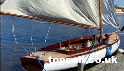 1953 Yare and Bure One Design #65 (YBOD, White Boat)