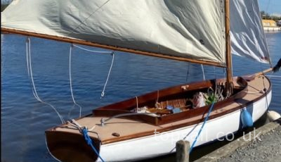 1953 Yare and Bure One Design #65 (YBOD, White Boat)