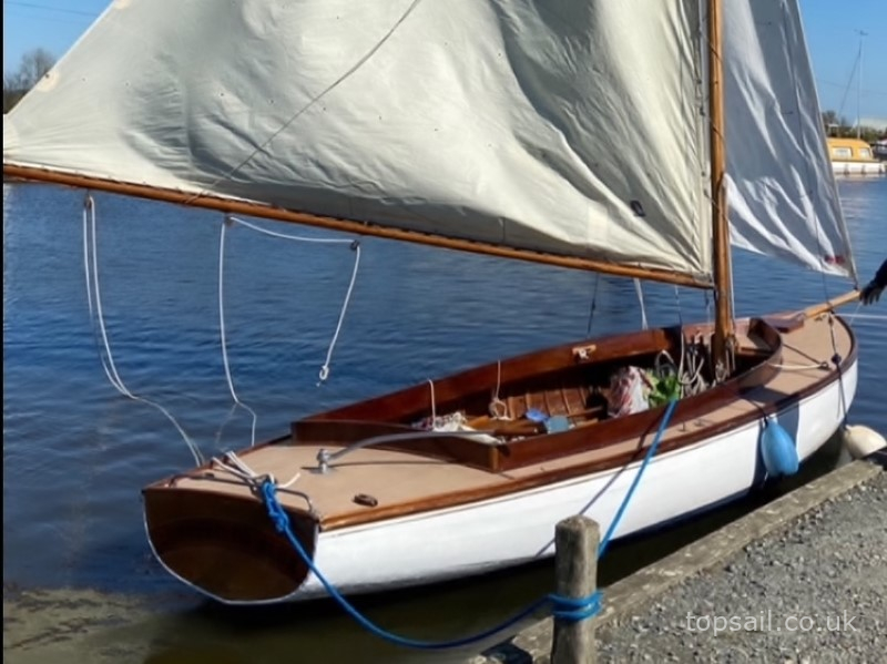 1953 Yare and Bure One Design #65 (YBOD, White Boat)