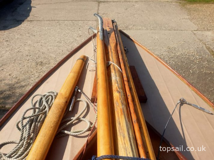 1953 Yare and Bure One Design #65 (YBOD, White Boat)