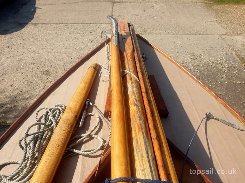 1953 Yare and Bure One Design #65 (YBOD, White Boat)
