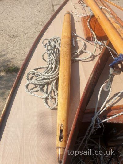 1953 Yare and Bure One Design #65 (YBOD, White Boat)