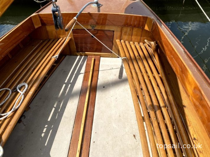 1939 Yare and Bure One Design #60 (YBOD,White Boat) Trailer Available