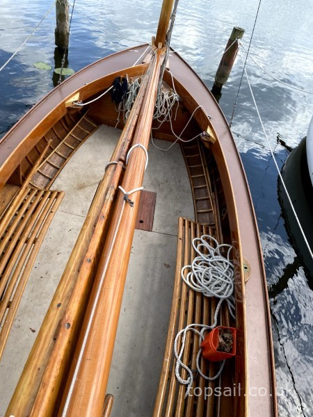1939 Yare and Bure One Design #60 (YBOD,White Boat) Trailer Available