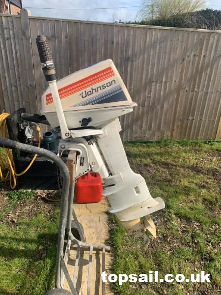 6hp Johnson Petrol Outboard Engine