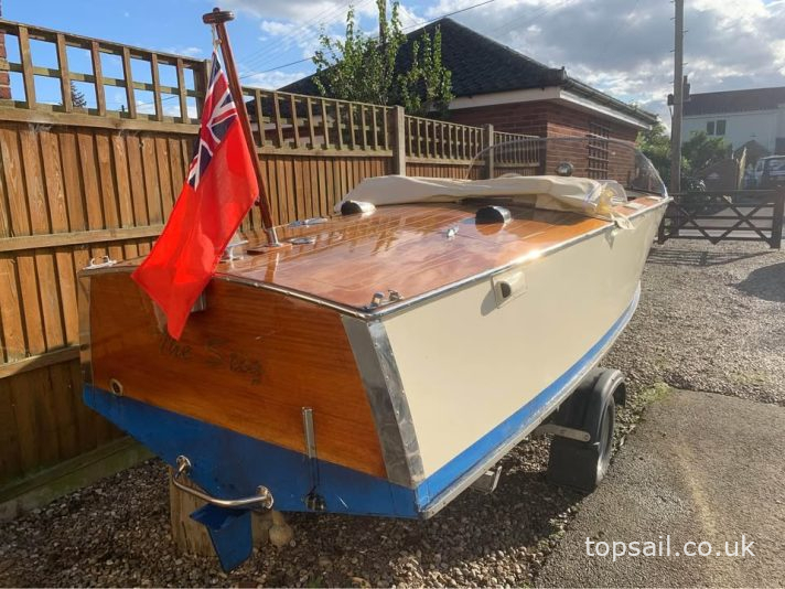 Sebena Classic Speedboat & Trailer