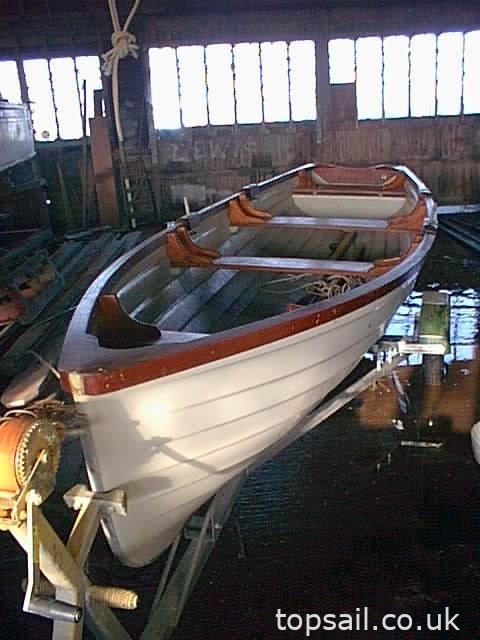 2000 Simulated Clinker Skiff