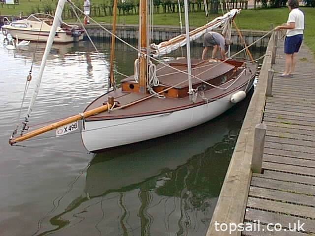 1910 Ernest Woods Sailing Cruiser