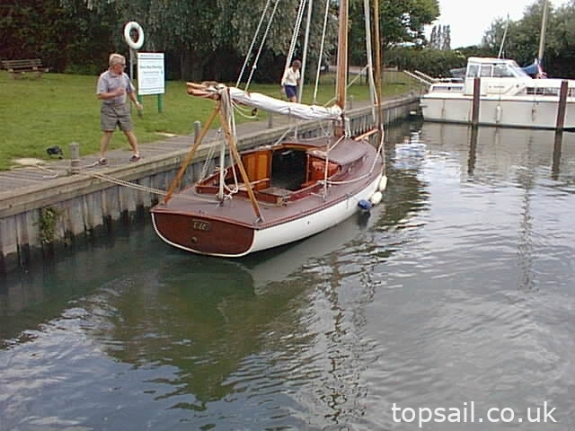 1910 Ernest Woods Sailing Cruiser