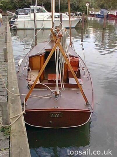 1910 Ernest Woods Sailing Cruiser