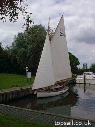 1910 Ernest Woods Sailing Cruiser