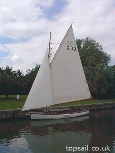 1910 Ernest Woods Sailing Cruiser
