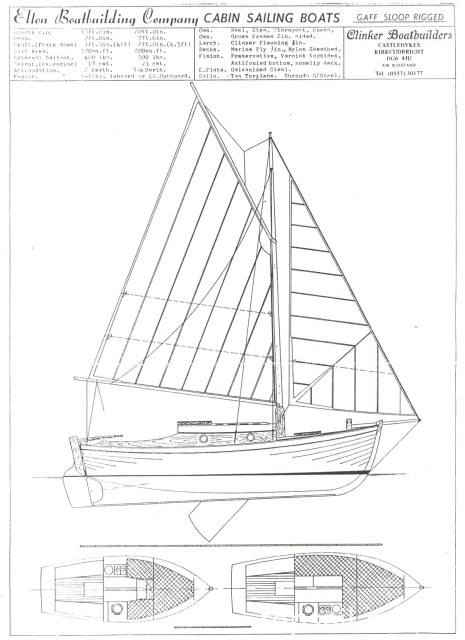 1991 Elton Boatbuilding Gaffer