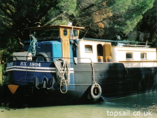1950 Steel Barge ‘Phalène’