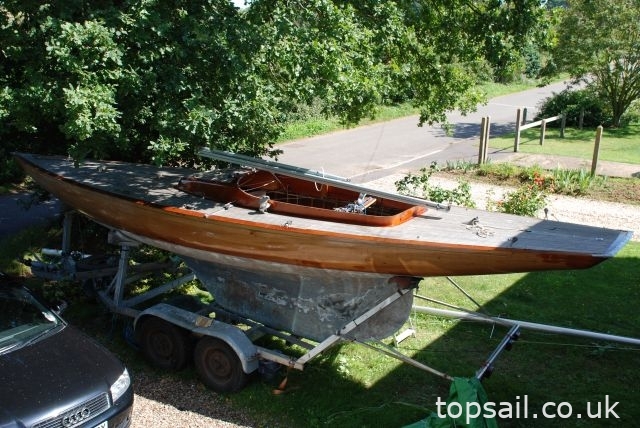 1969 Classic Pedersen & Thuesen Dragon Keelboat
