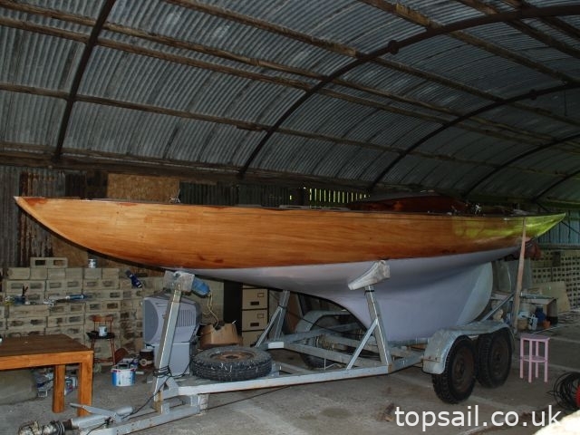 1969 Classic Pedersen & Thuesen Dragon Keelboat