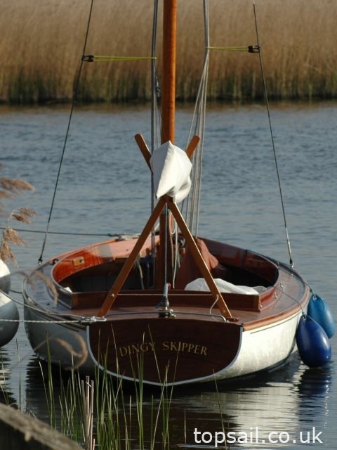 1908 Yare & Bure One Design / YBOD / White Boat