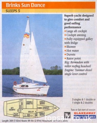 1988 Colvic 26/Sun Dance 26