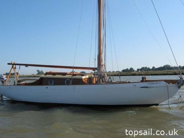 1937 Coronation Class Gaff Cutter