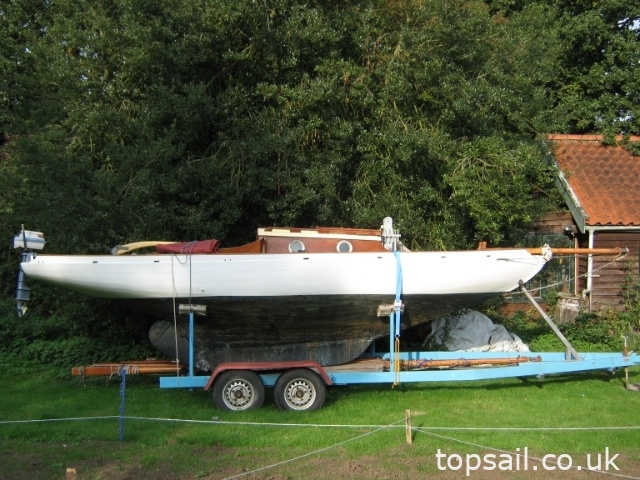 1937 Coronation Class Gaff Cutter