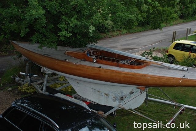 1969 Classic Pedersen & Thuesen Dragon Keelboat