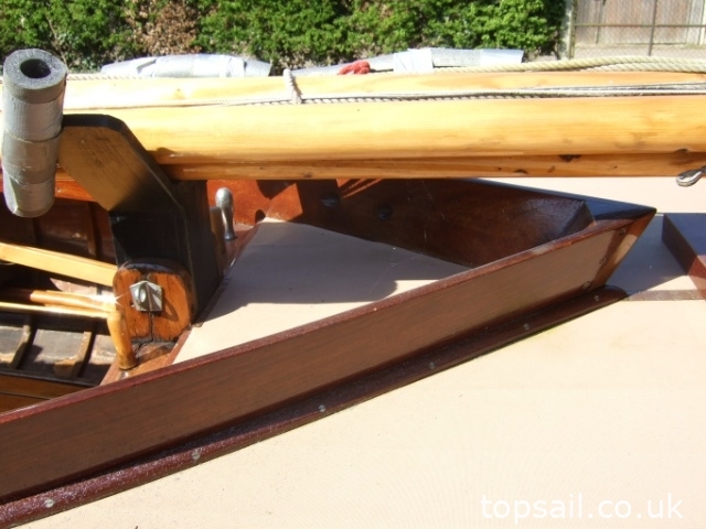 1953 Yare & Bure One Design (YBOD, White Boat) & Trailer