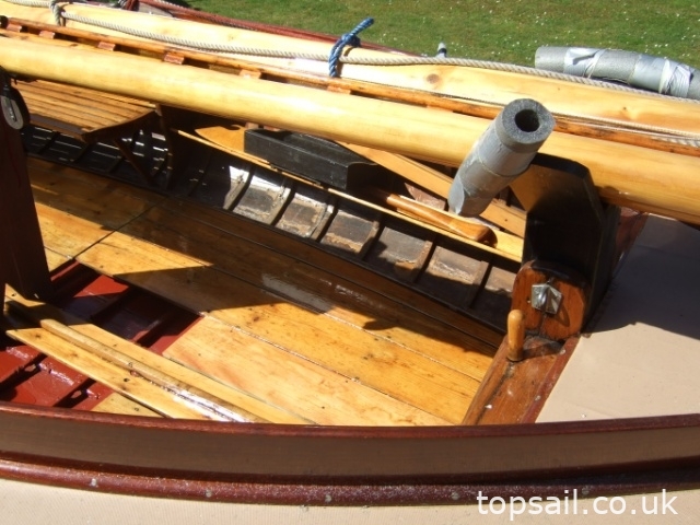 1953 Yare & Bure One Design (YBOD, White Boat) & Trailer