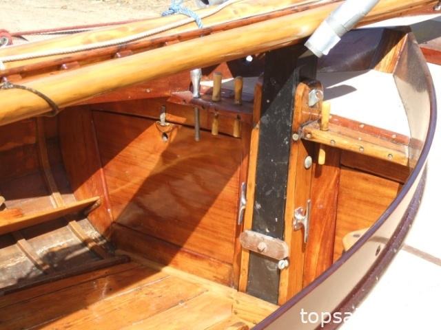 1953 Yare & Bure One Design (YBOD, White Boat) & Trailer