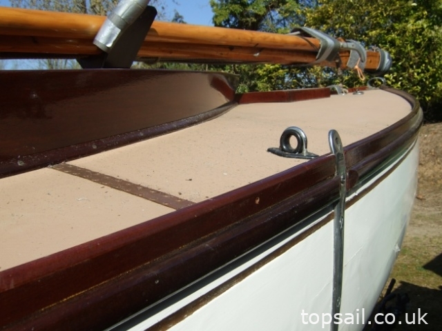 1953 Yare & Bure One Design (YBOD, White Boat) & Trailer