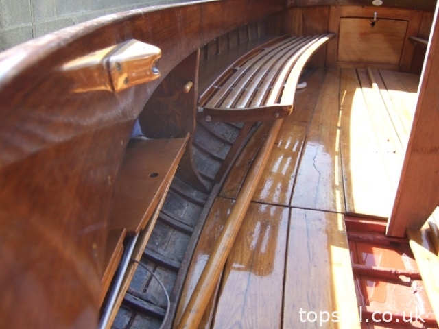 1953 Yare & Bure One Design (YBOD, White Boat) & Trailer
