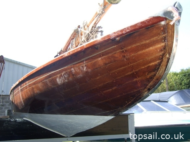 1904 Broads One Design (BOD, Brown Boat) & Trailer