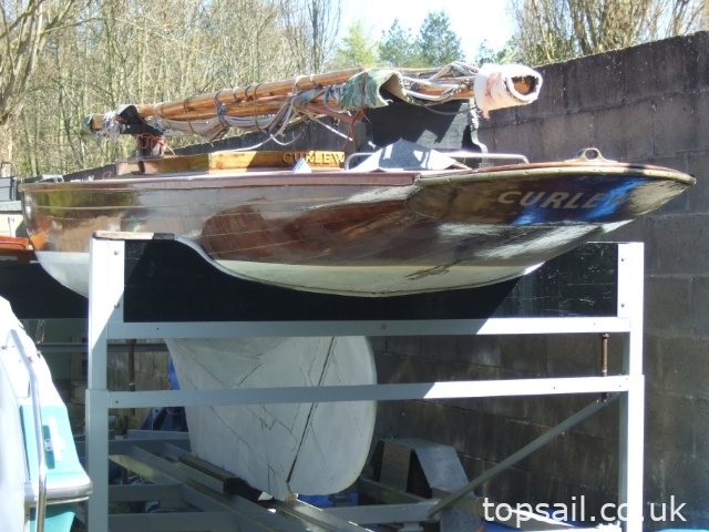 1904 Broads One Design (BOD, Brown Boat) & Trailer
