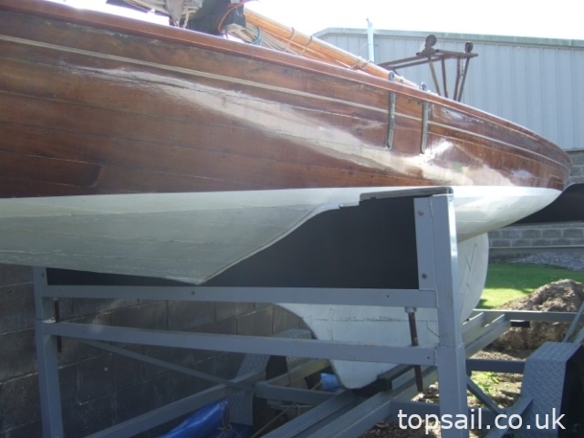 1904 Broads One Design (BOD, Brown Boat) & Trailer