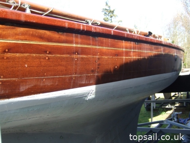 1904 Broads One Design (BOD, Brown Boat) & Trailer