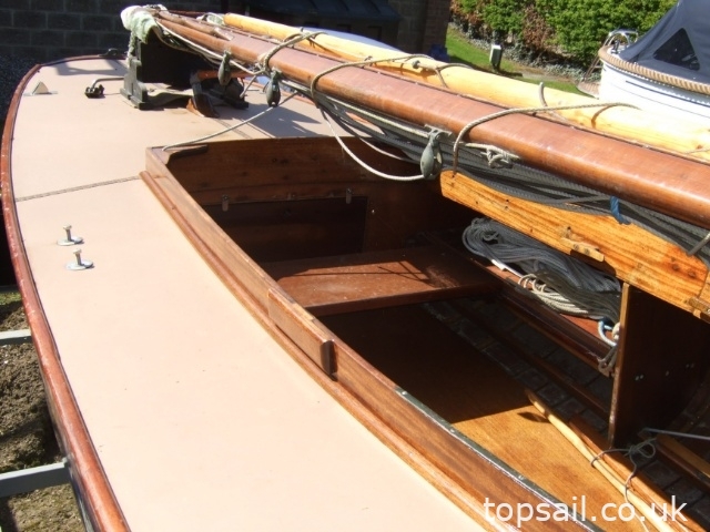 1904 Broads One Design (BOD, Brown Boat) & Trailer