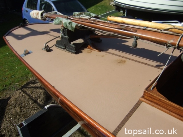 1904 Broads One Design (BOD, Brown Boat) & Trailer