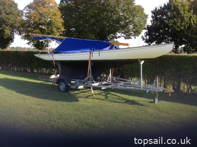1992 GRP Broads One Design (BOD) & Trailer