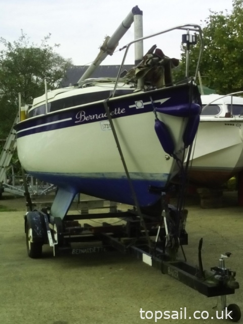 1982 Newbridge Navigator 19 Junk Rig