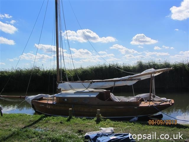 1896 Breydon Cutter River Cruiser Class (Trailer Available)