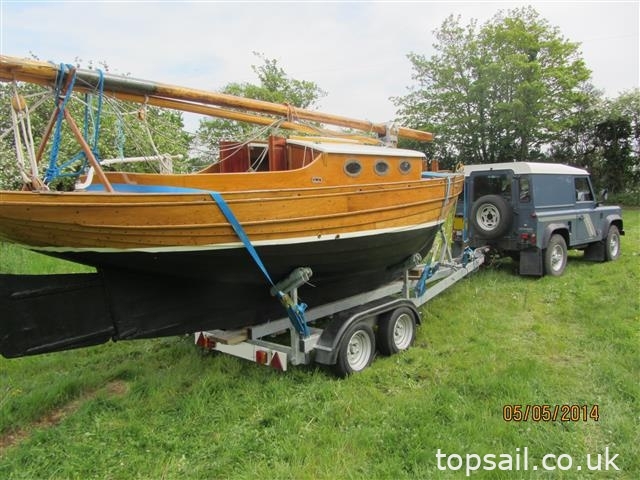 1896 Breydon Cutter River Cruiser Class (Trailer Available)
