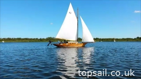 1896 Breydon Cutter River Cruiser Class (Trailer Available)