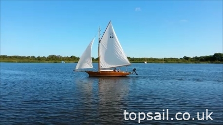 1896 Breydon Cutter River Cruiser Class (Trailer Available)