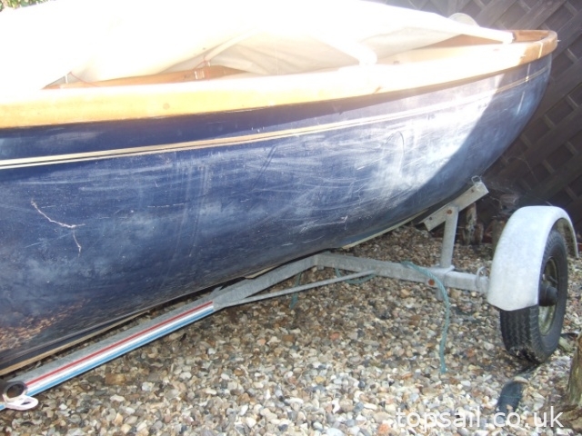 Cornish Cove Sailing Dinghy & Trailer