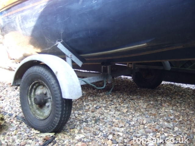 Cornish Cove Sailing Dinghy & Trailer