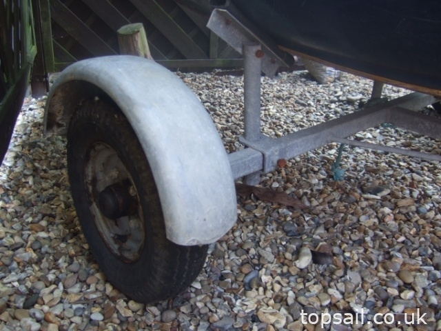 Cornish Cove Sailing Dinghy & Trailer