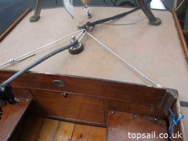 1939 Hunter’s Woodcut Class Lug Sail Half Decker
