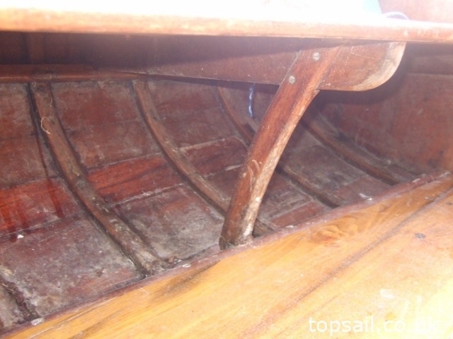 1939 Hunter’s Woodcut Class Lug Sail Half Decker